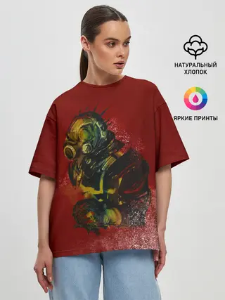 Женская футболка оверсайз / Magician Killer