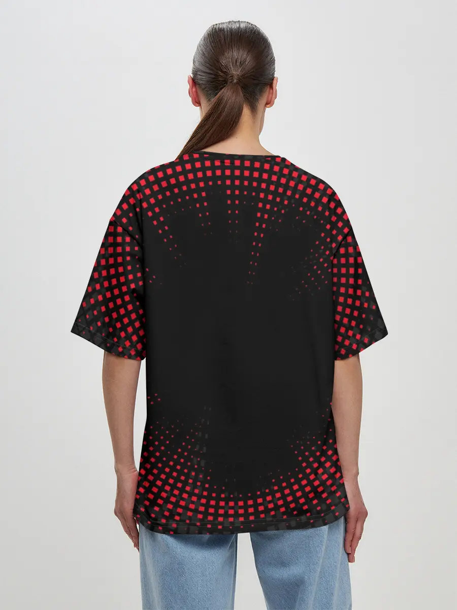 Женская футболка оверсайз / Поп-дива