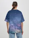 Женская футболка оверсайз / Космос