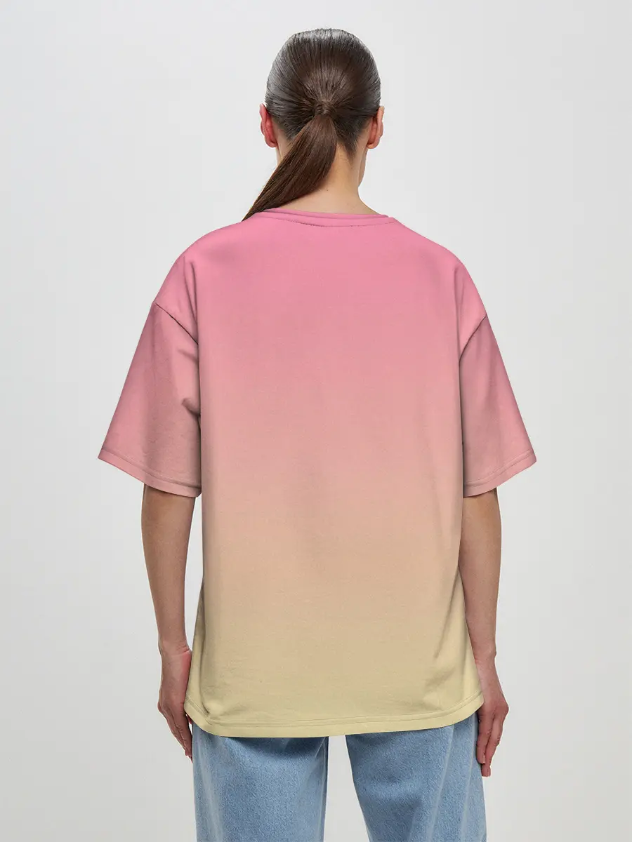 Женская футболка оверсайз / Убивая слизней 300 лет