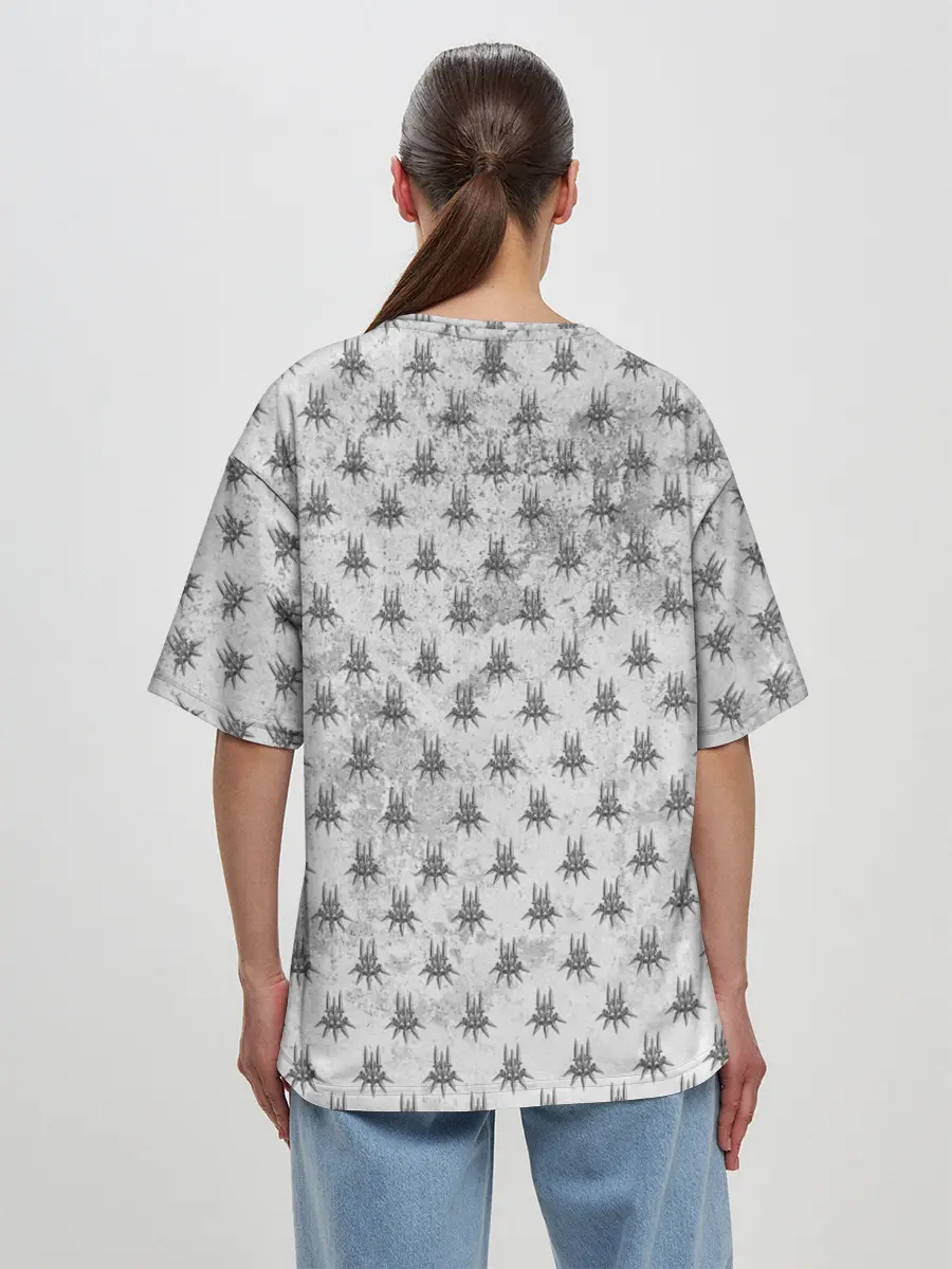 Женская футболка оверсайз / Nier Automata | Герб