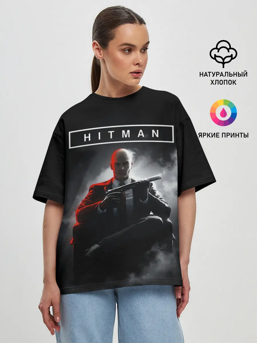 Женская футболка оверсайз / Killer 47