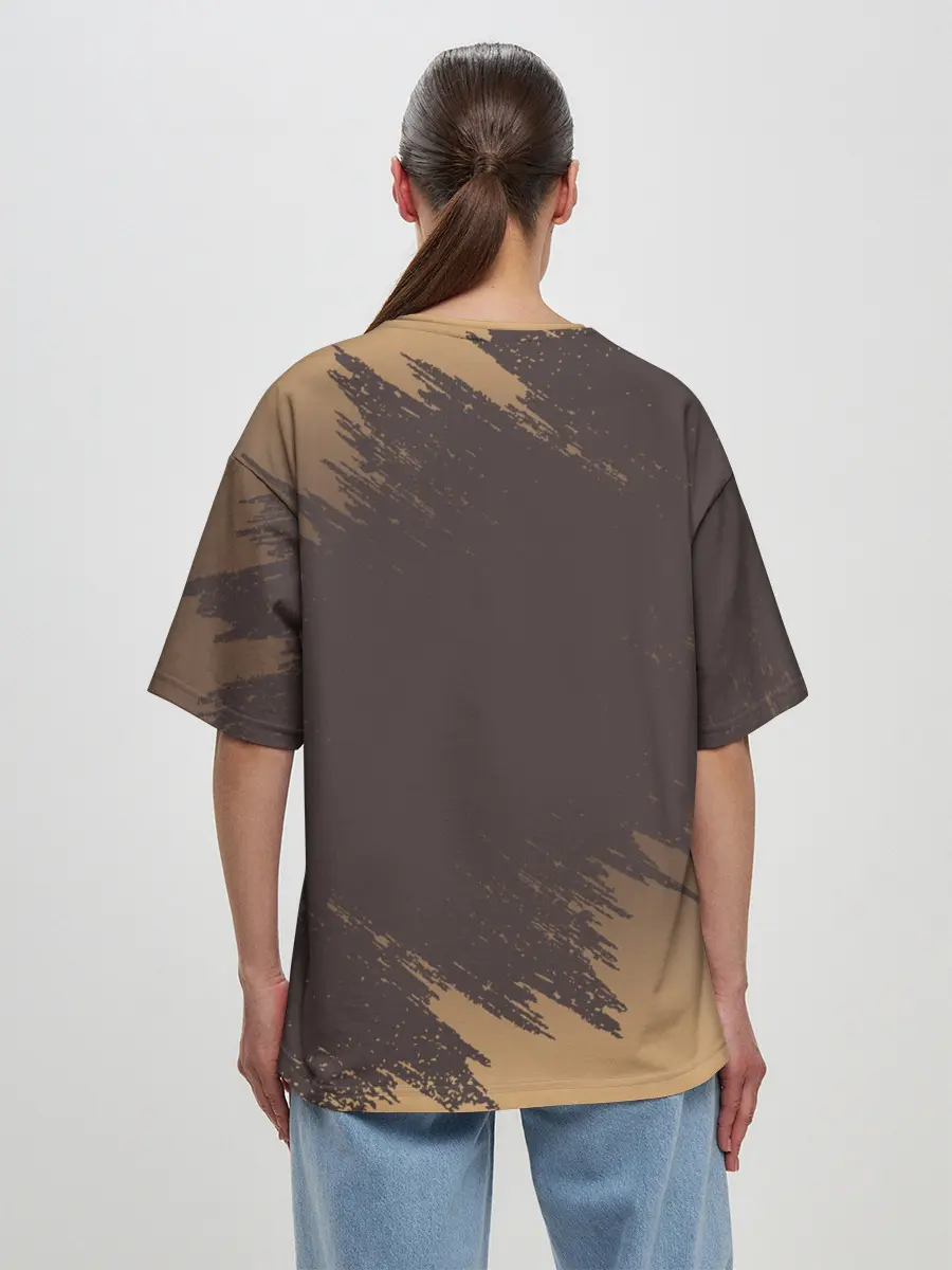 Женская футболка оверсайз / Type A No.2 | Nier Automata