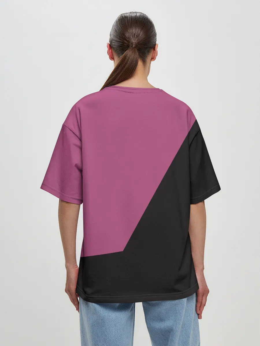 Женская футболка оверсайз / Drive