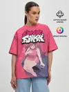 Женская футболка оверсайз / FNF Girlfriend