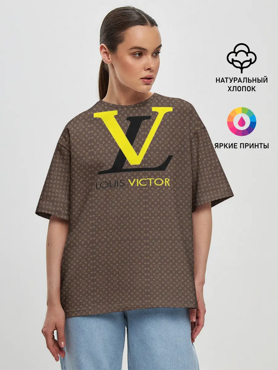 Женская футболка оверсайз / Louis Victor
