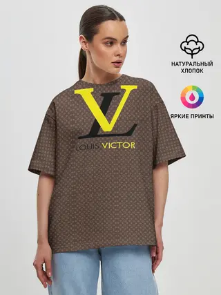 Женская футболка оверсайз / Louis Victor