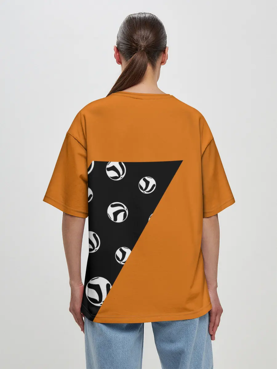 Женская футболка оверсайз / Haikyu!! | ВОЛЕЙБОЛ!!