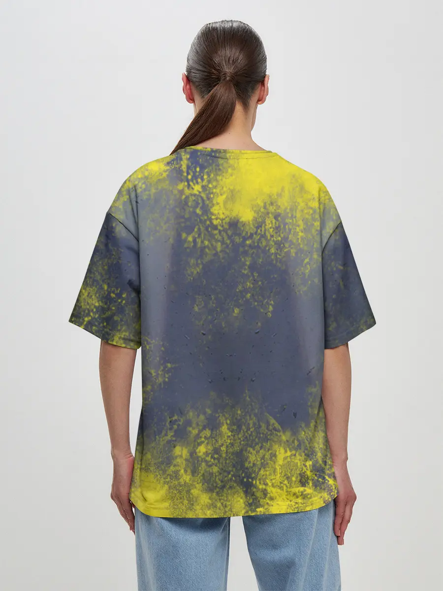 Женская футболка оверсайз / GARENA FREEFIRE | БАТЛГРАУНД