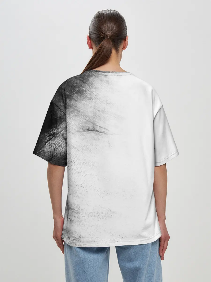 Женская футболка оверсайз / Шоё Хината удар сверху Haikyuu!!