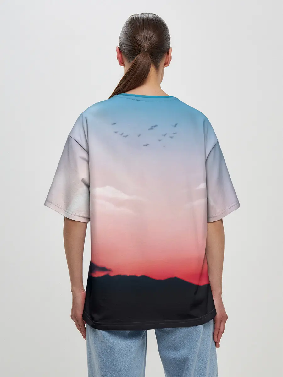 Женская футболка оверсайз / Ророноа Зоро эпичный One Piece