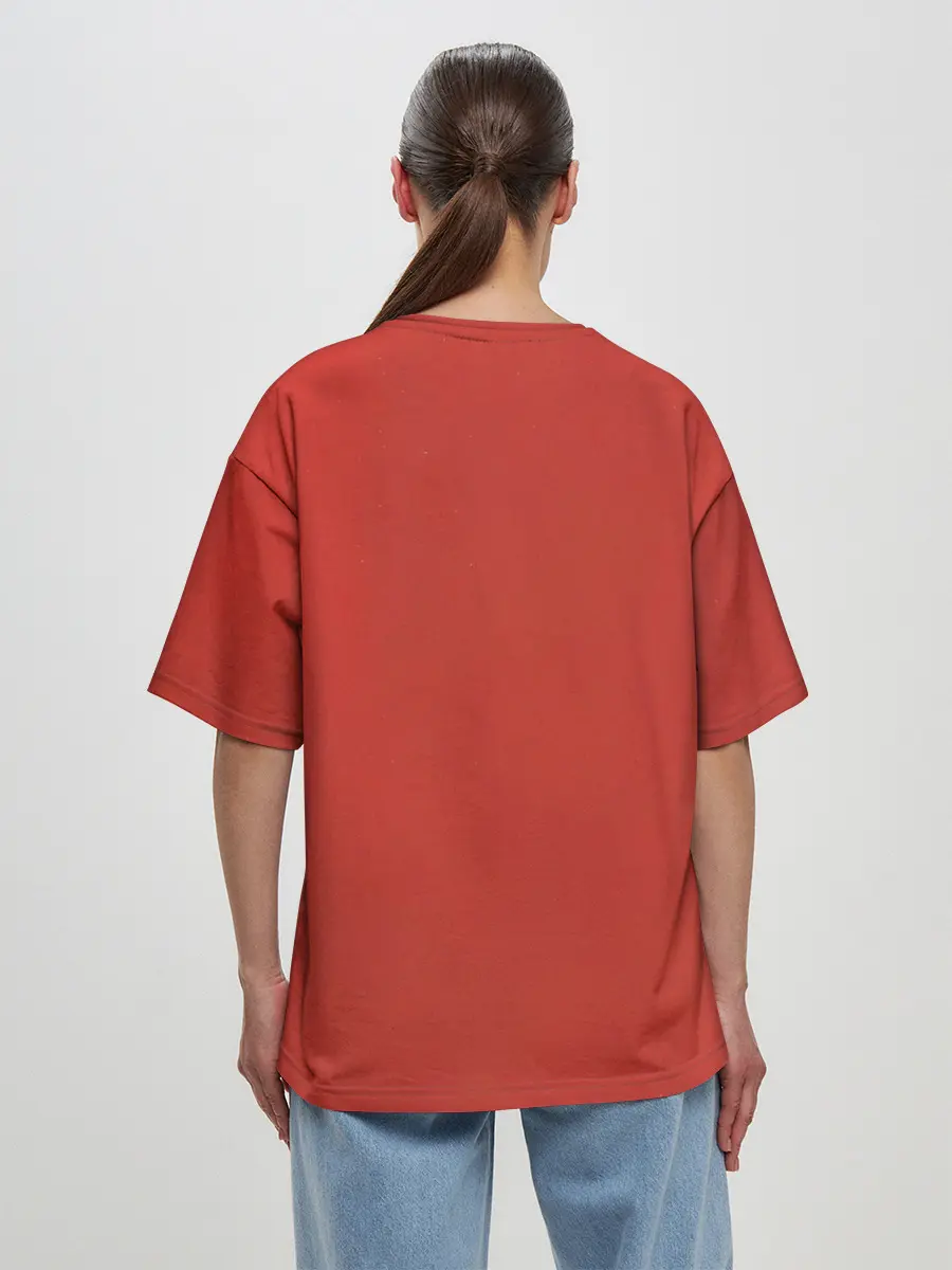 Женская футболка оверсайз / Желания сбываются