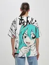 Женская футболка оверсайз / Hatsune Miku
