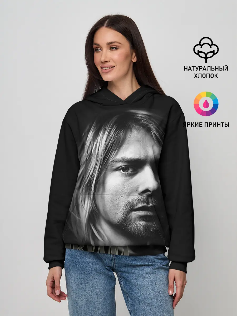 Женское худи / Nirvana