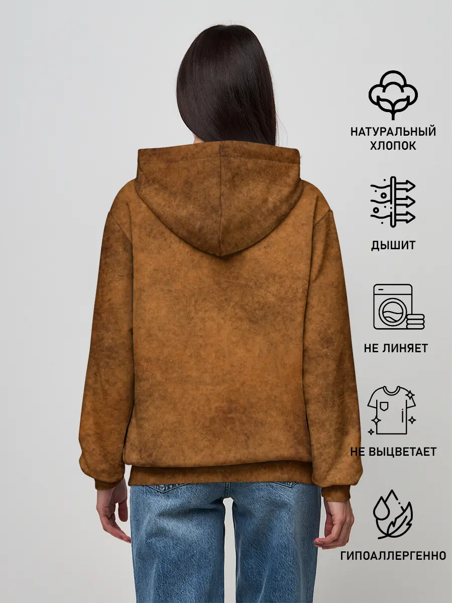 Женское худи / Медведь