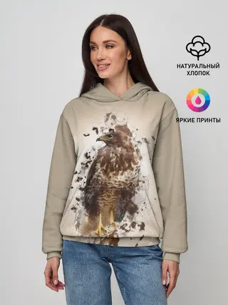 Женское худи / Птица
