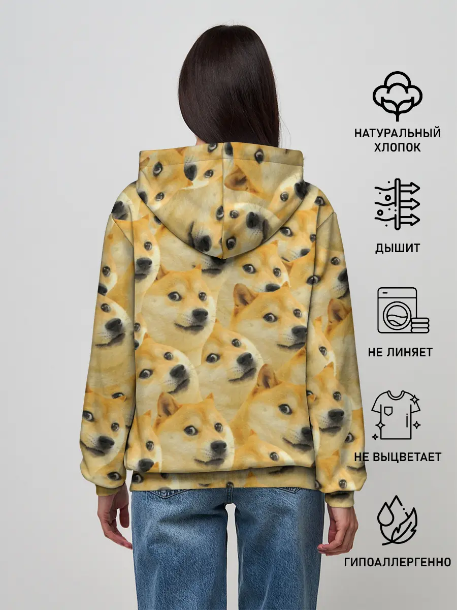 Женское худи / Doge