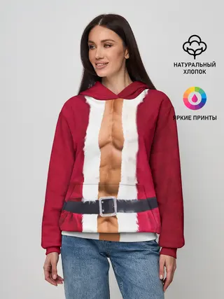 Женское худи / Костюм Деда Мороза