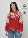 Женское худи / Снежинки
