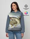Женское худи / Щука