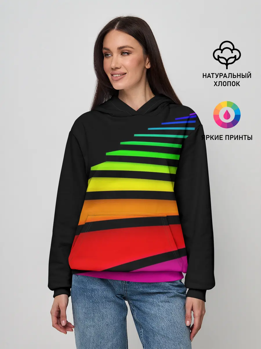 Женское худи / Лестница