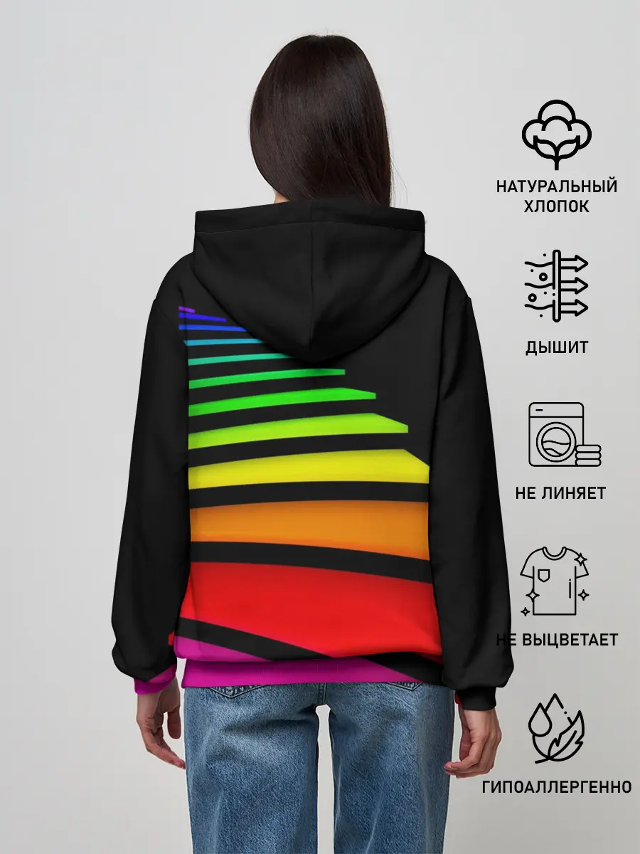 Женское худи / Лестница