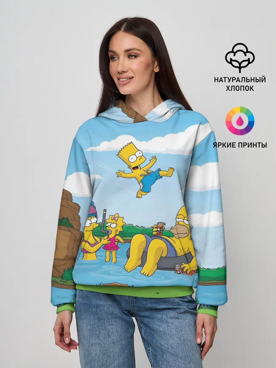 Женское худи / The simpsons