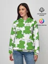 Женское худи / Лягушки