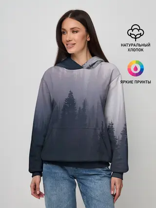 Женское худи / Лесок