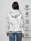 Женское худи / ноты