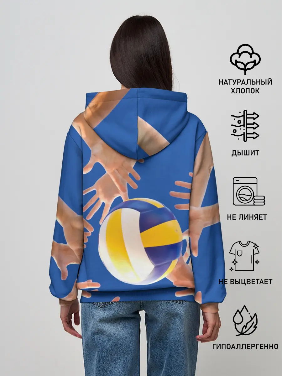 Женское худи / Волейбол 24