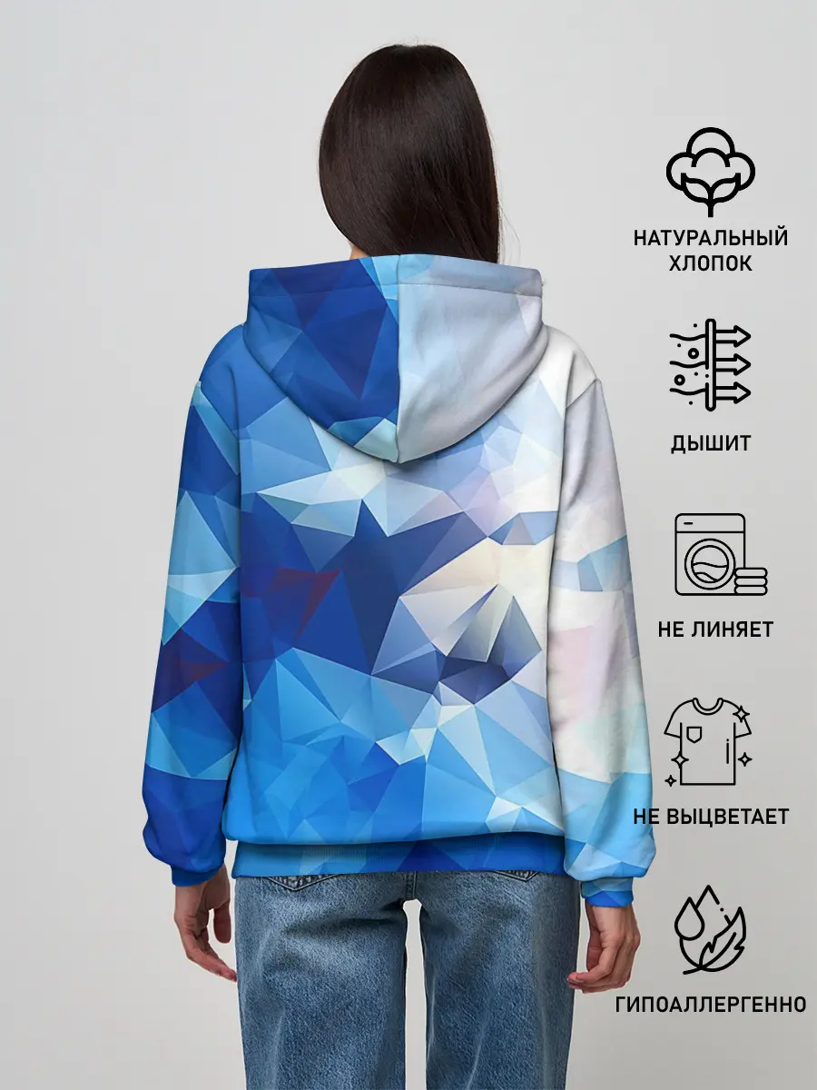 Женское худи / Абстракция