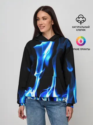 Женское худи / Огонь