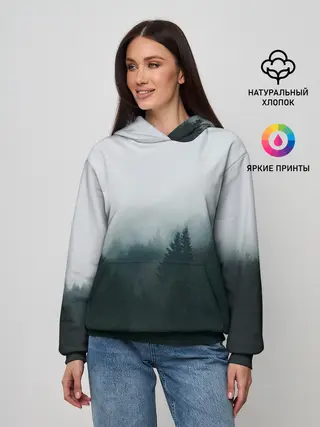 Женское худи / Лес