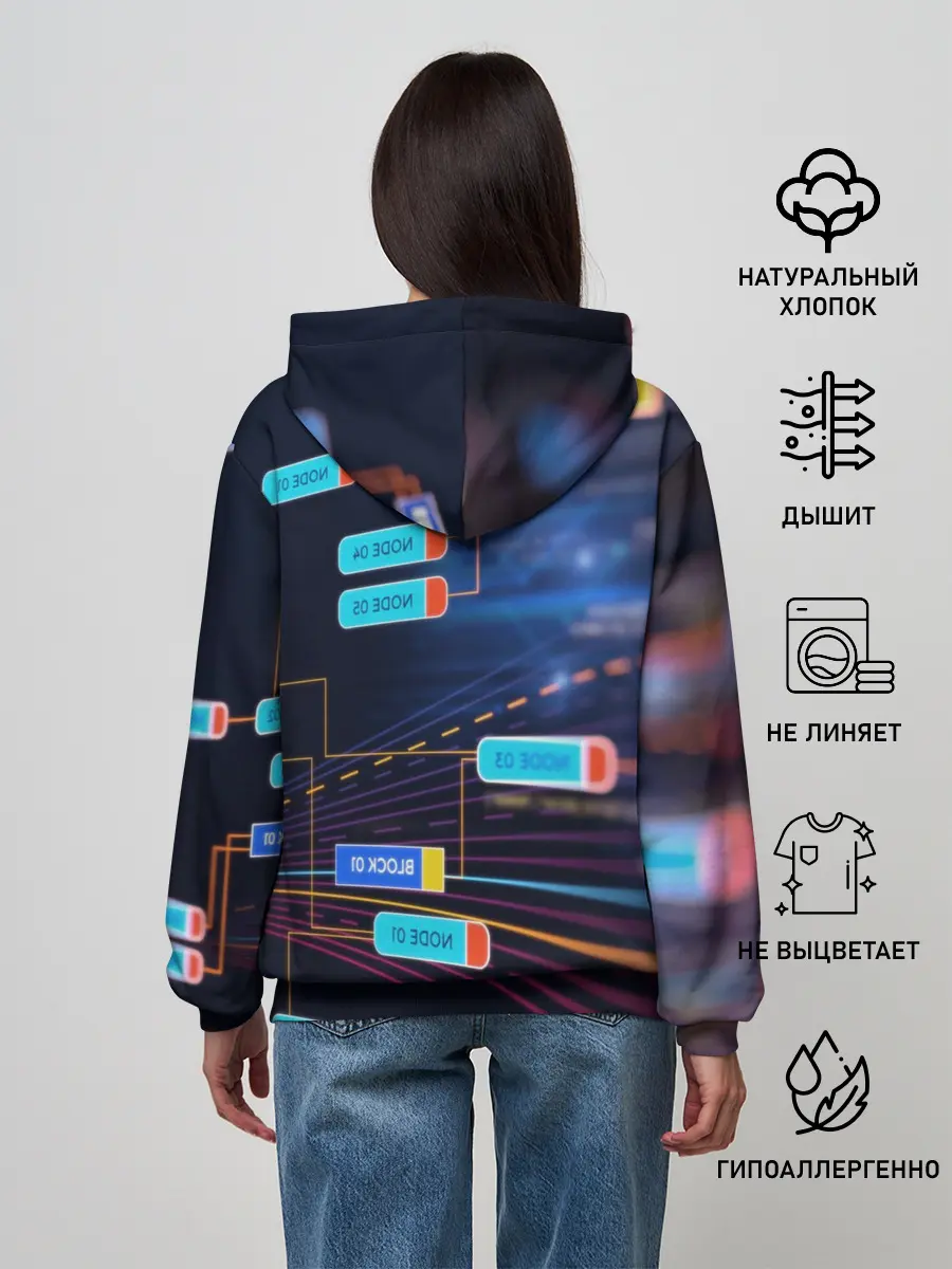 Женское худи / Watch Dogs