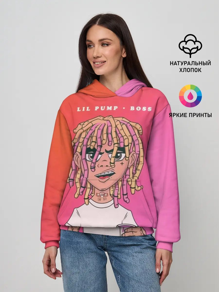 Женское худи / Lil Pump Boss