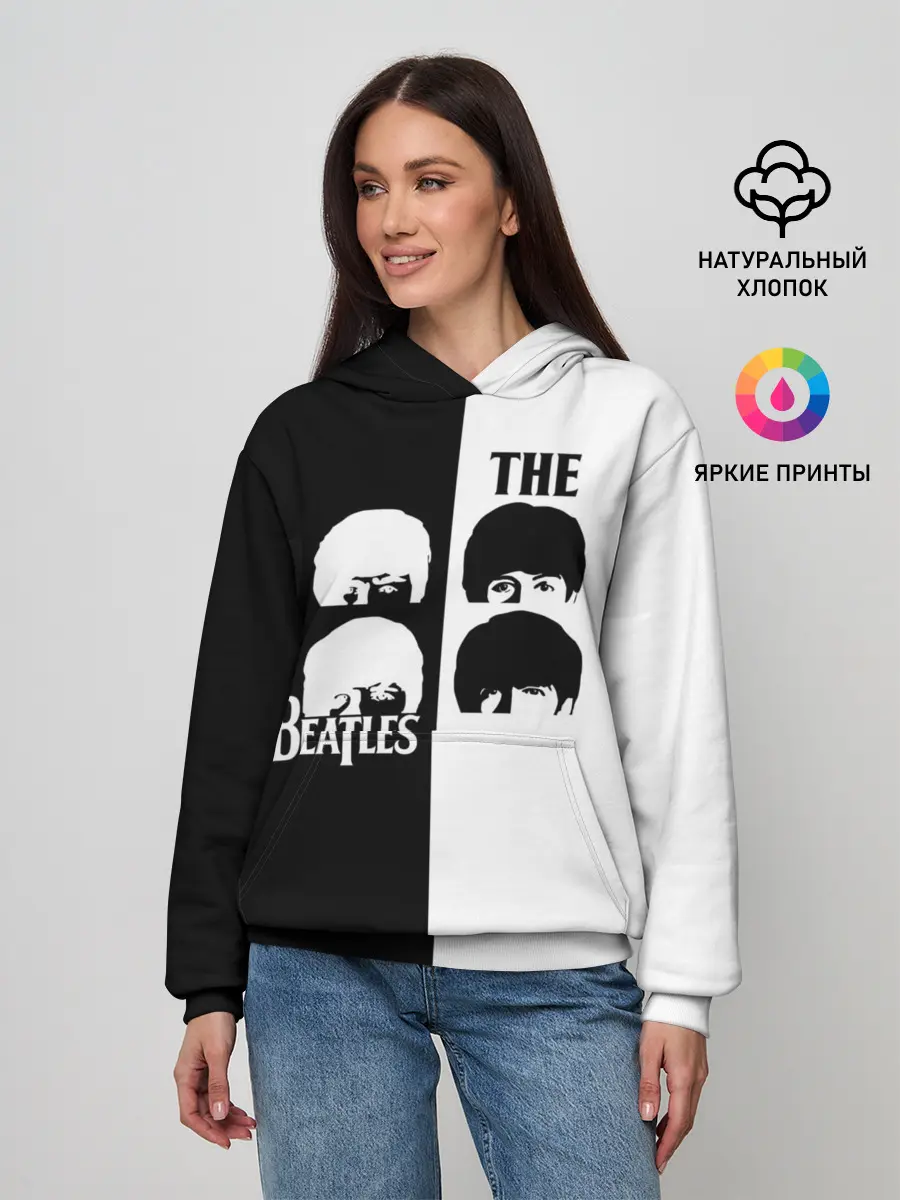 Женское худи / The Beatles
