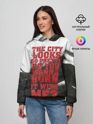 Женское худи / Hollywood Undead