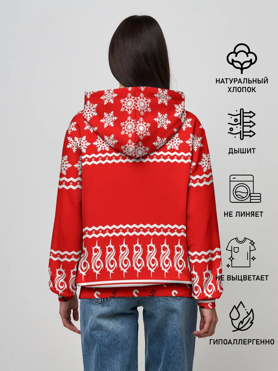 Женское худи / Праздничный Slipknot