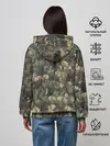 Женское худи / Камуфляж с пандами