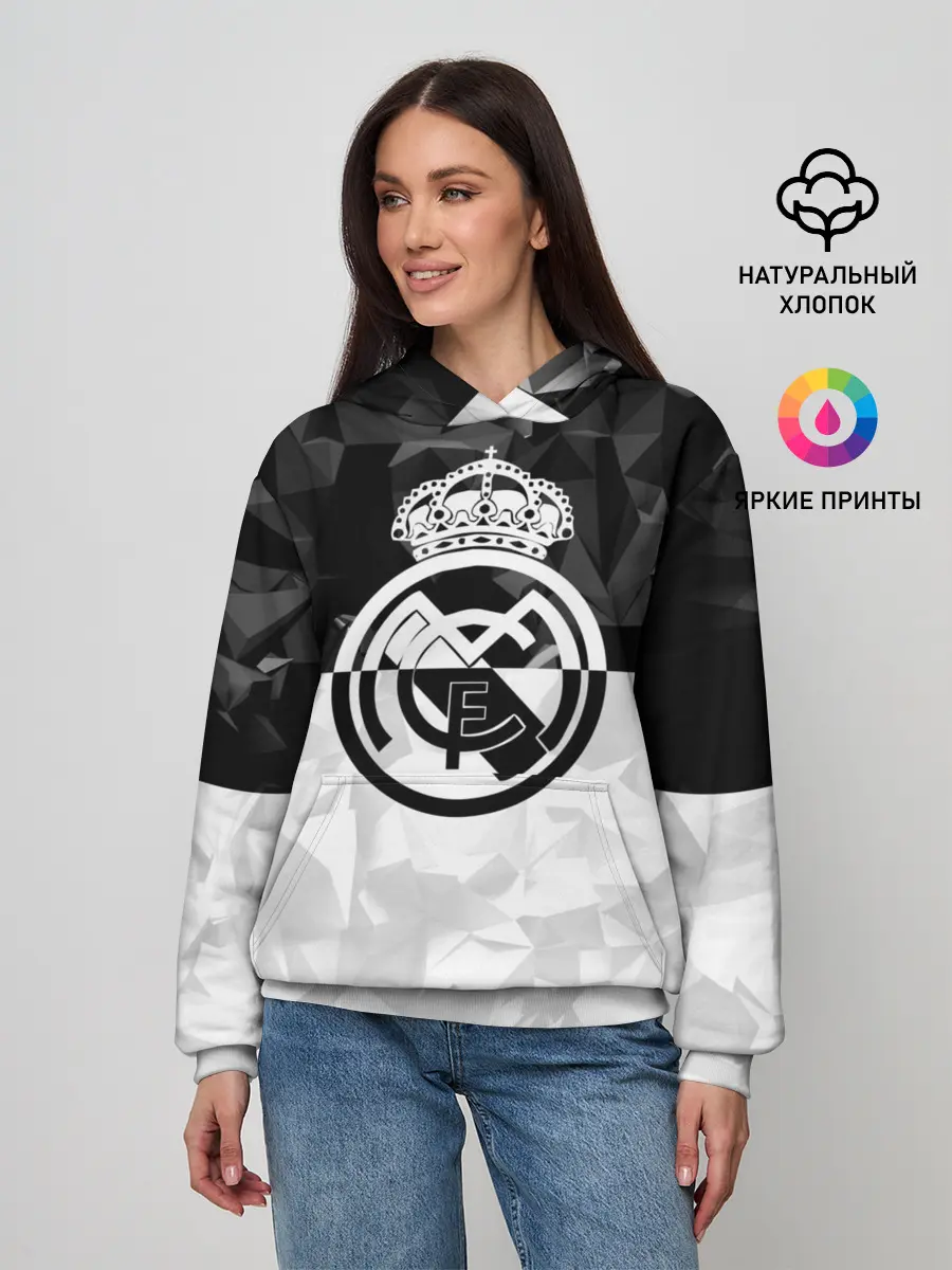 Женское худи / РЕАЛ МАДРИД
