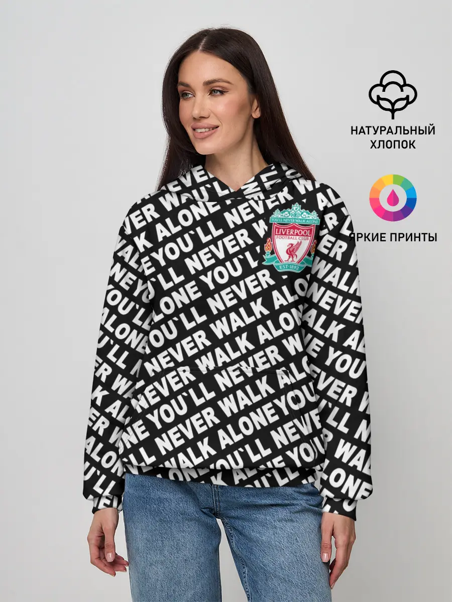 Женское худи / YNWA с логотипом