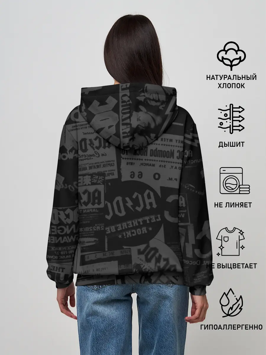 Женское худи / AC/DC