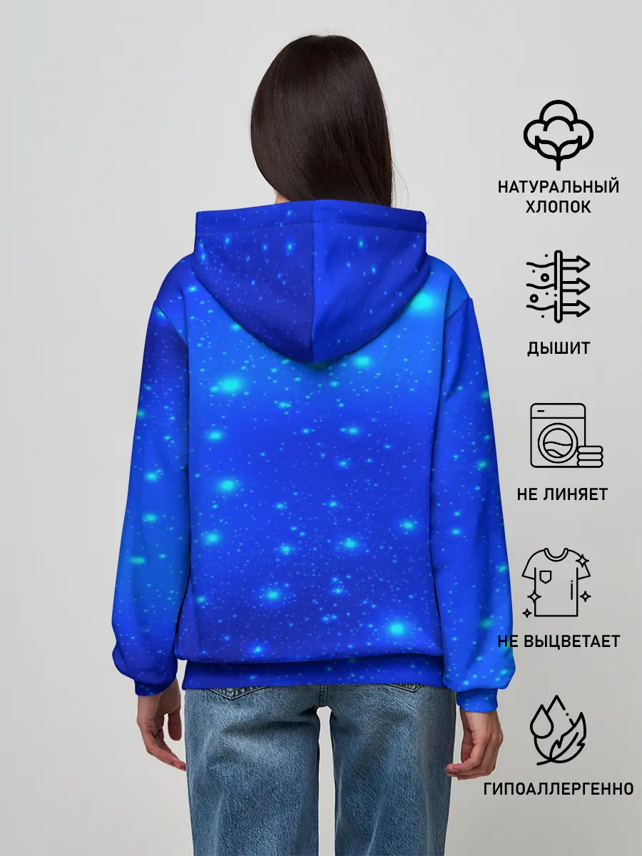 Женское худи / Juventus space collection