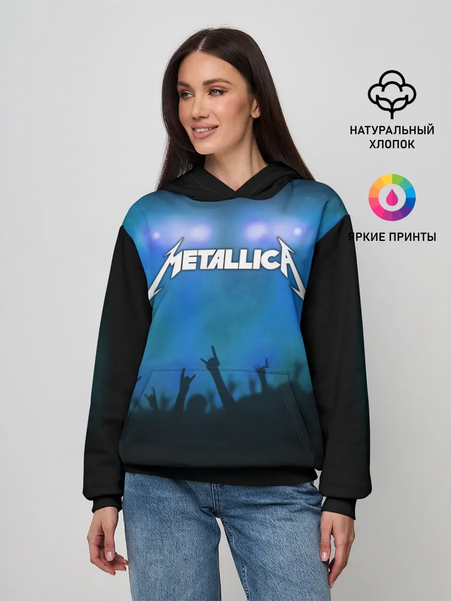Женское худи / Metallica
