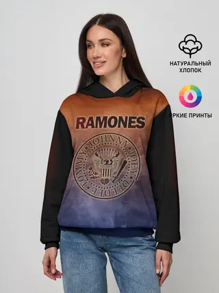 Женское худи / Ramones