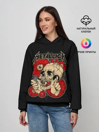 Женское худи / Metallica