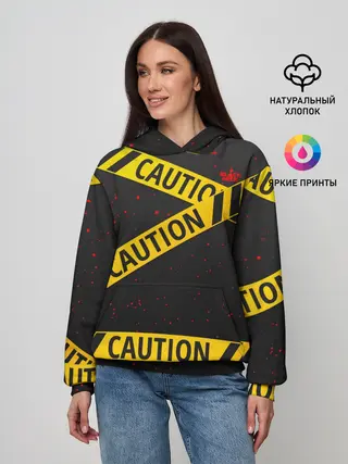 Женское худи / Caution Style