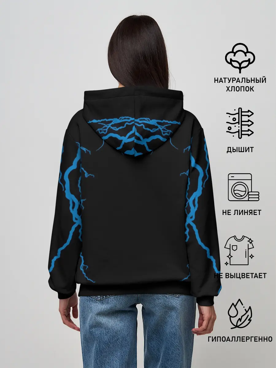 Женское худи / Metallica, ride the lightning