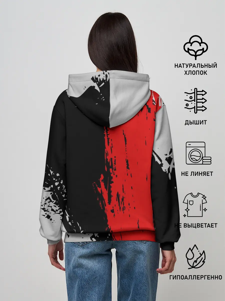 Женское худи / AUDI SPORT / АУДИ СПОРТ